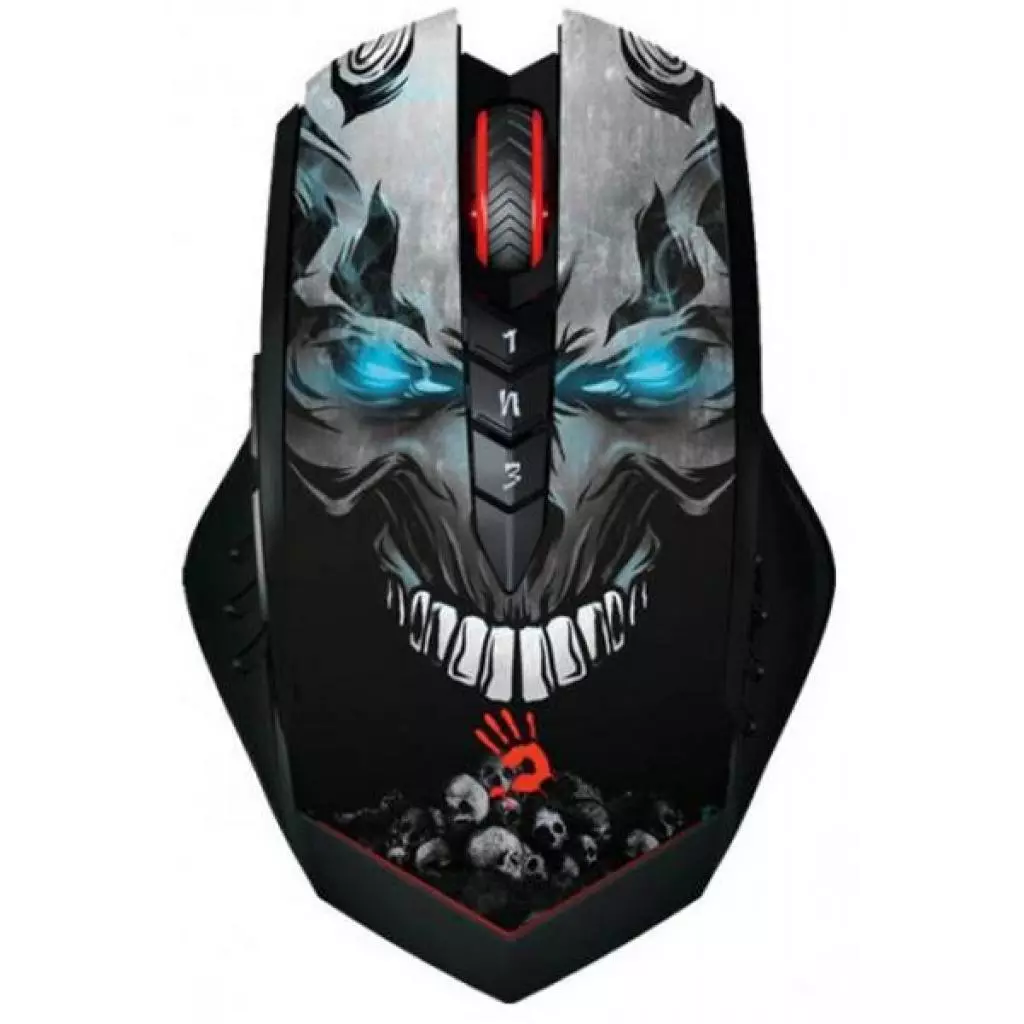 Мышка A4Tech Bloody R80A Skull - 1