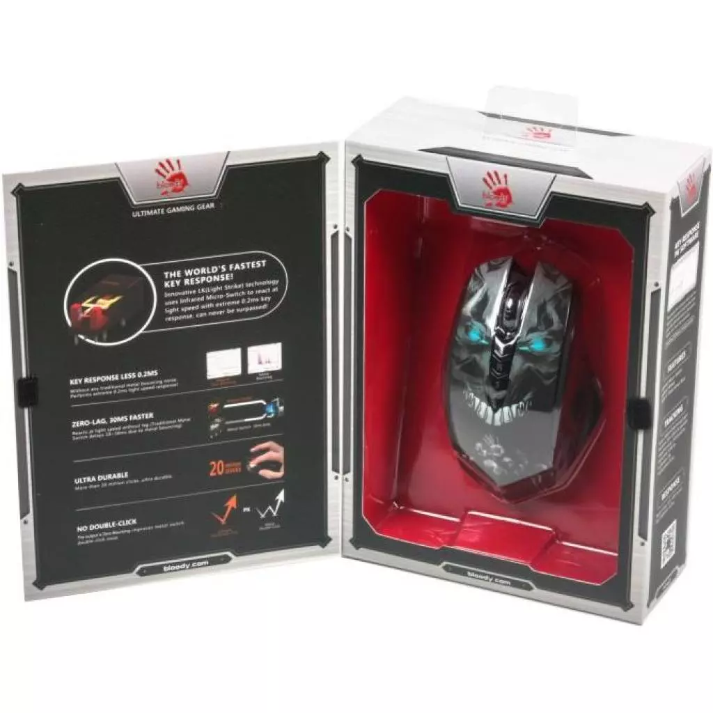 Мышка A4Tech Bloody R80A Skull - 4