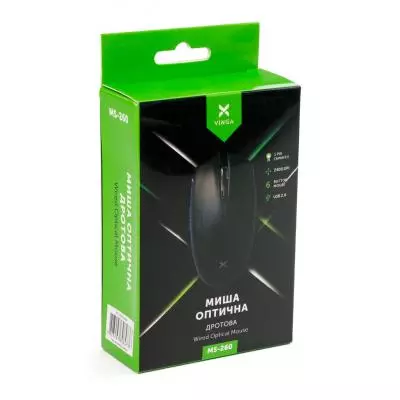 Мышка Vinga MS-260 black - 6 Мышка Vinga MS-260 black - 6