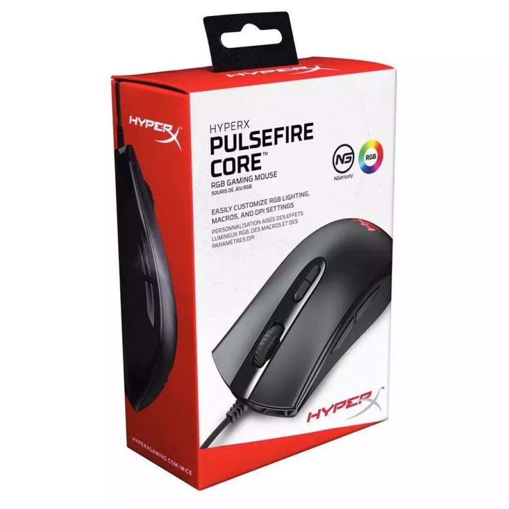 Мышка HyperX Pulsefire Core RGB (HX-MC004B) - 5 Мышка HyperX Pulsefire Core RGB (HX-MC004B) - 5