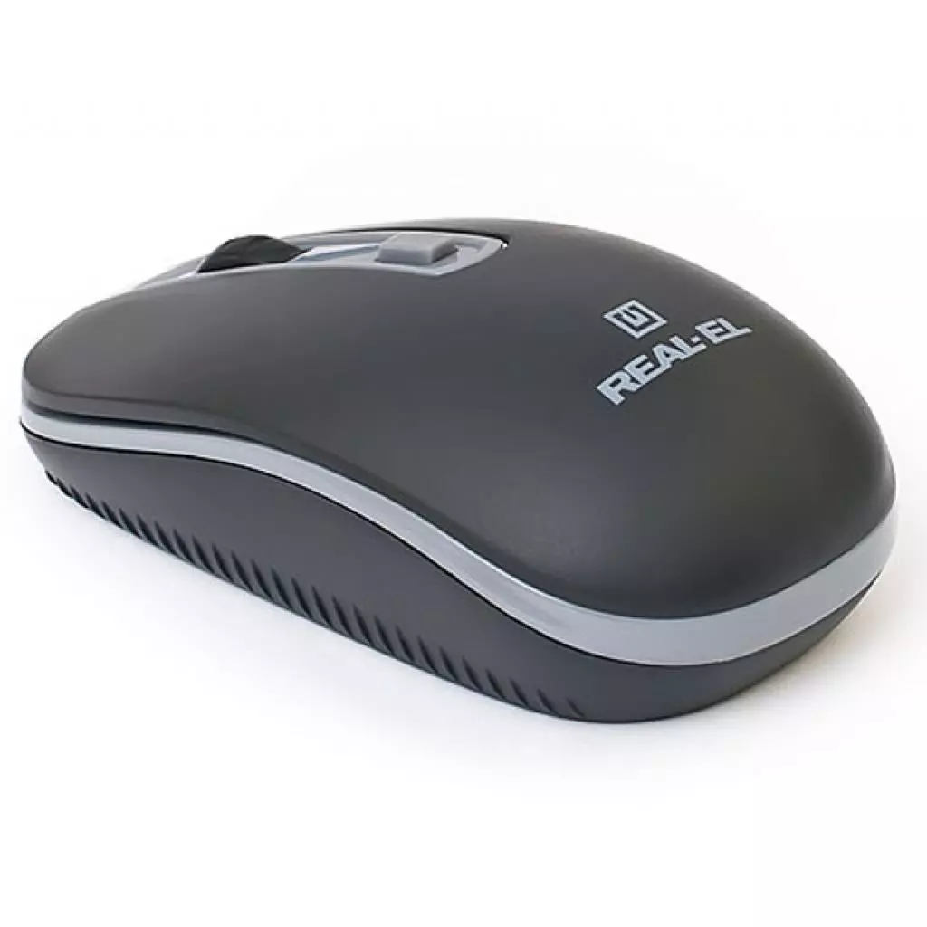 Мышка REAL-EL RM-303 black-grey - 2 Мышка REAL-EL RM-303 black-grey - 2