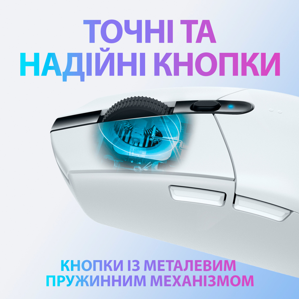 Мышка Logitech G305 Lightspeed White (910-005291) - 6 Мышка Logitech G305 Lightspeed White (910-005291) - 6
