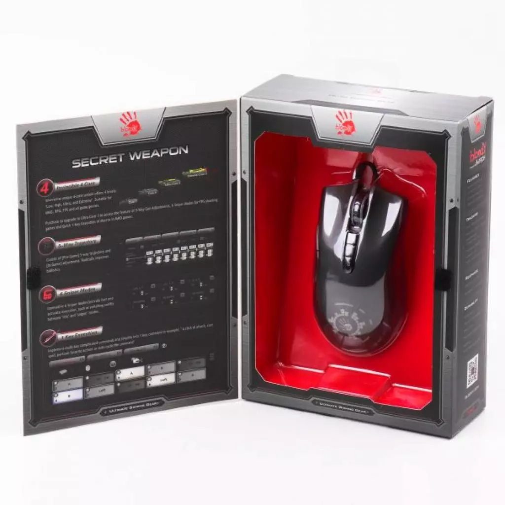 Мышка A4Tech Bloody A91A Black - 5 Мышка A4Tech Bloody A91A Black - 5