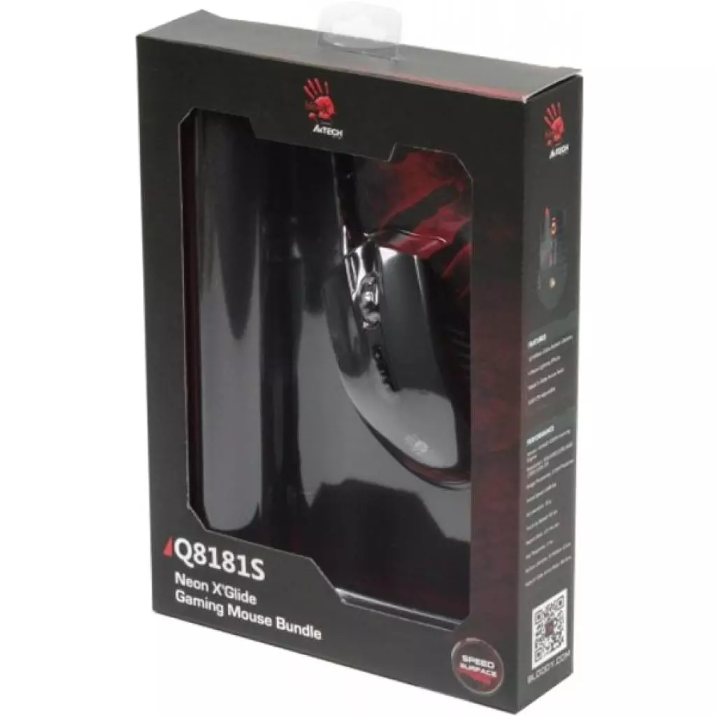 Мышка A4Tech Bloody Q8181S Black - 4