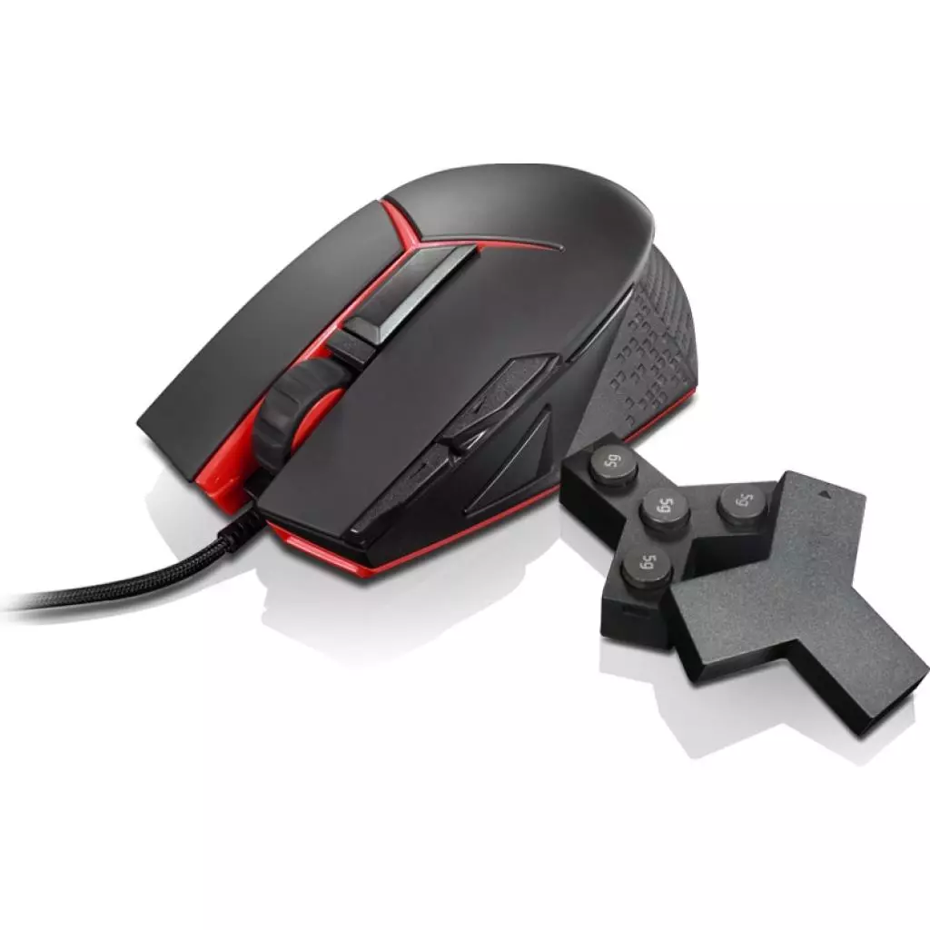 Мышка Lenovo Y Precision USB Black (GX30J07894) - 6 Мышка Lenovo Y Precision USB Black (GX30J07894) - 6