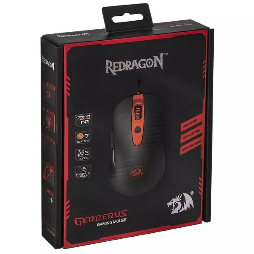Мышка Redragon Gerderus Black (70241) - 7 Мышка Redragon Gerderus Black (70241) - 7