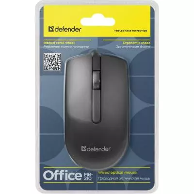 Мышка Defender Office MB-210 Black (52210) - 4