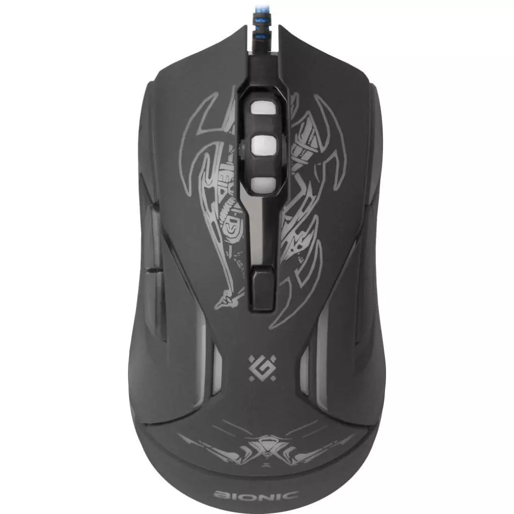 Мышка Defender Bionic GM-250L Black (52250) - 1 Мышка Defender Bionic GM-250L Black (52250) - 1
