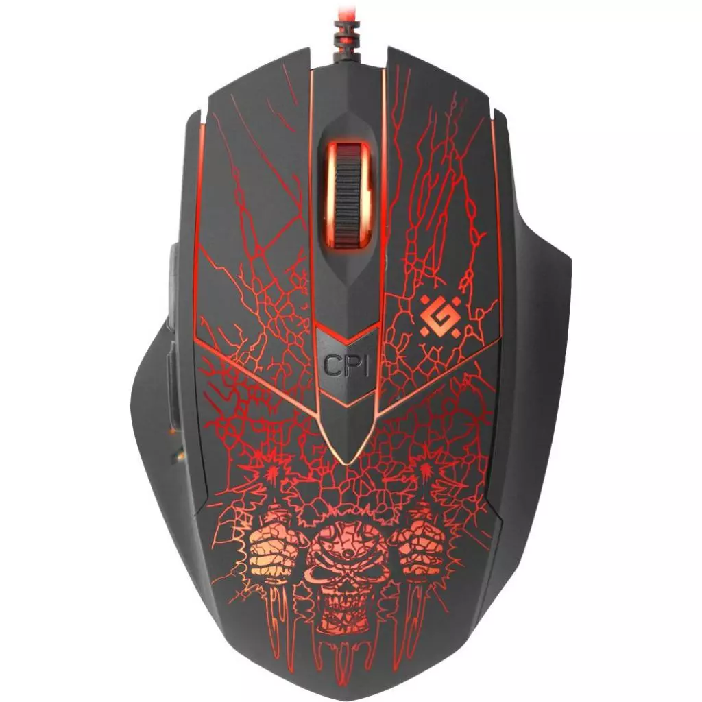 Мышка Defender Doom Fighter GM-260L Black (52260) - 2