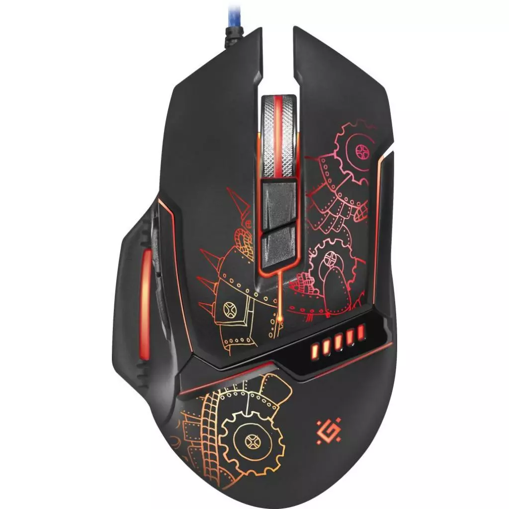 Мышка Defender Kill'em All GM-480L Black (52480)