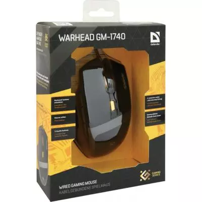 Мышка Defender Warhead GM-1740 Black (52740) - 3 Мышка Defender Warhead GM-1740 Black (52740) - 3