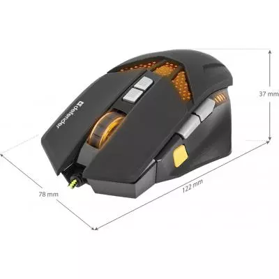 Мышка Defender Warhead GM-1780 Black (52780) - 3 Мышка Defender Warhead GM-1780 Black (52780) - 3