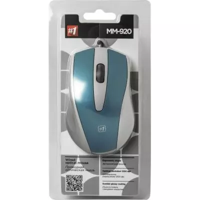 Мышка Defender MM-920 Blue-Grey (52921) - 2 Мышка Defender MM-920 Blue-Grey (52921) - 2
