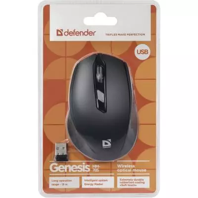Мышка Defender Genesis MM-785 Black (52785) - 3 Мышка Defender Genesis MM-785 Black (52785) - 3