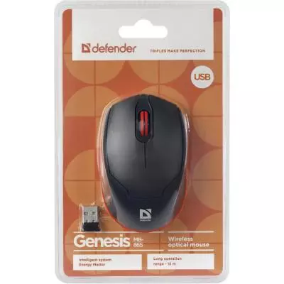 Мышка Defender Genesis MB-865 Black (52865) - 3 Мышка Defender Genesis MB-865 Black (52865) - 3