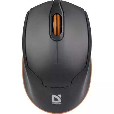 Мышка Defender Genesis MB-865 Gray-Orange (52868) - 1 Мышка Defender Genesis MB-865 Gray-Orange (52868) - 1
