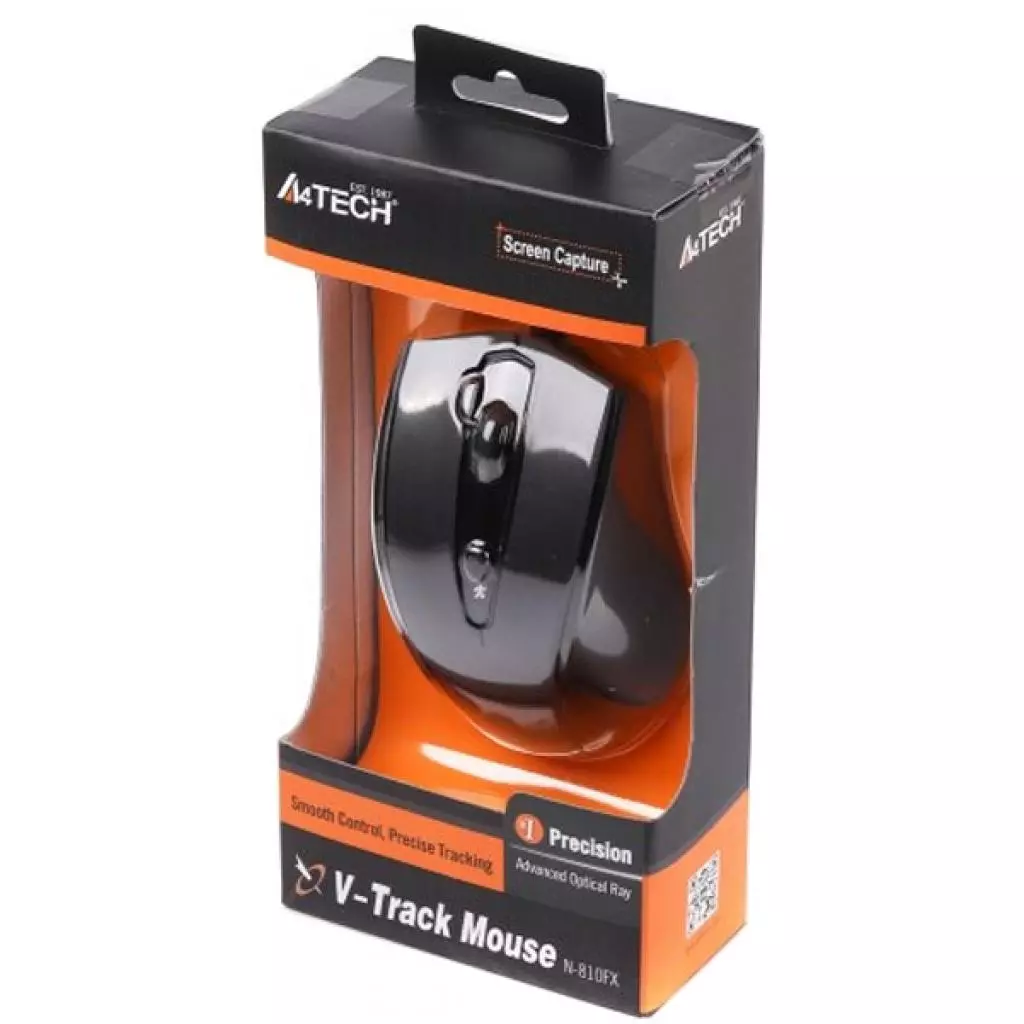 Мышка A4Tech N-810FX Black - 3 Мышка A4Tech N-810FX Black - 3