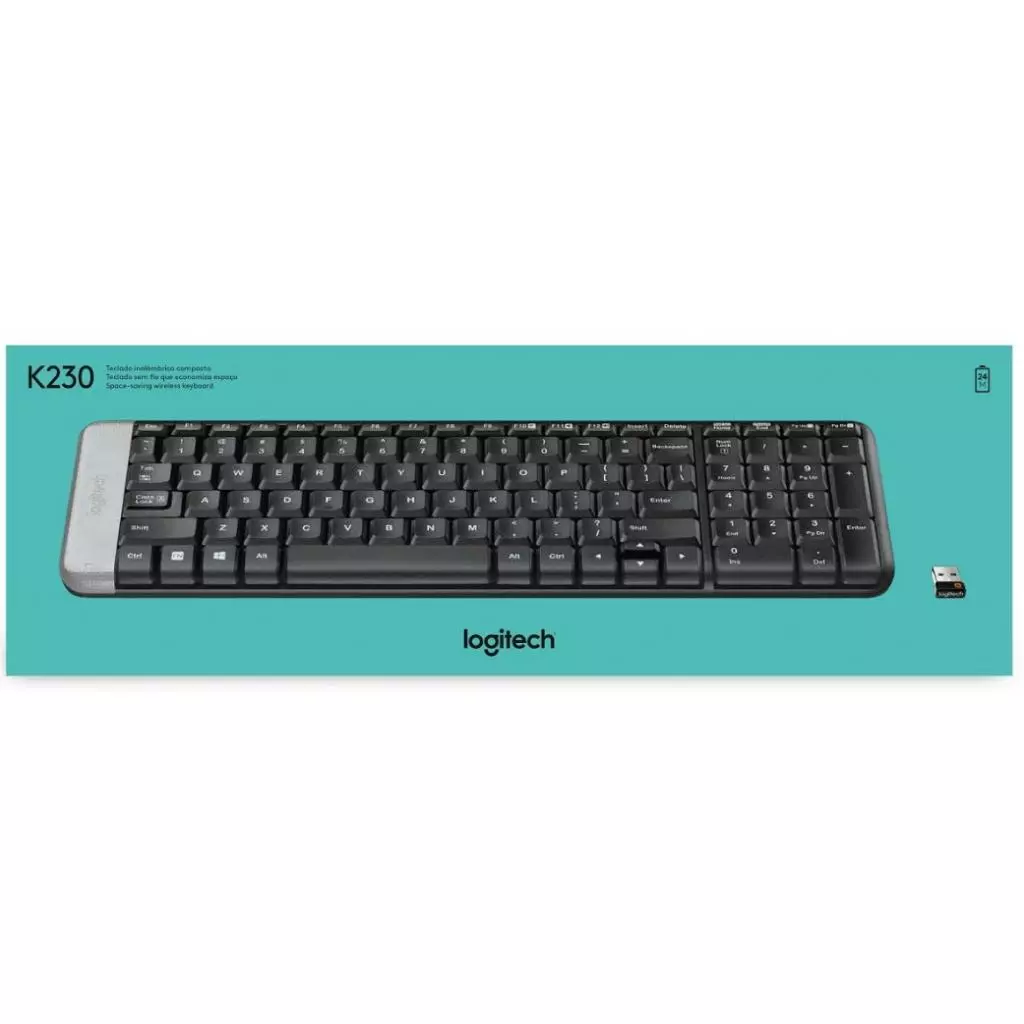 Клавиатура Logitech K230 WL (920-003348) - 2 Клавиатура Logitech K230 WL (920-003348) - 2