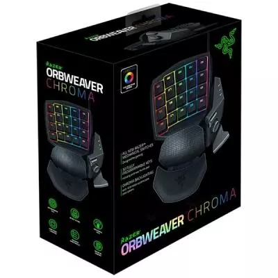 Клавиатура Razer Orbweaver Elite CHROMA (RZ07-01440100-R3M1) - 5 Клавиатура Razer Orbweaver Elite CHROMA (RZ07-01440100-R3M1) - 5
