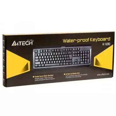 Клавиатура A4tech K-100 USB (Black) - 3 Клавиатура A4tech K-100 USB (Black) - 3