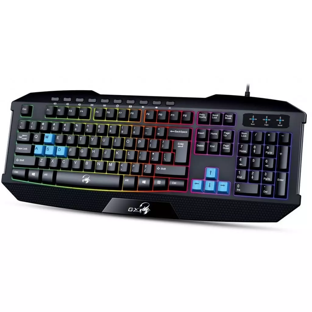 Клавиатура Genius Scorpion K215 Black UKR USB (31310474105) - 2 Клавиатура Genius Scorpion K215 Black UKR USB (31310474105) - 2