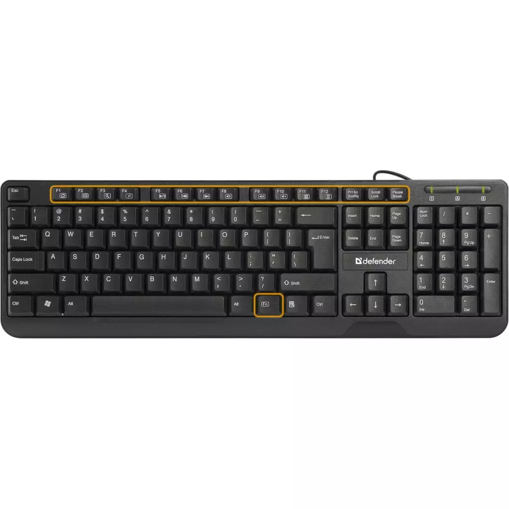 Клавиатура Defender OfficeMate HM-710 (45710) - 3 Клавиатура Defender OfficeMate HM-710 (45710) - 3