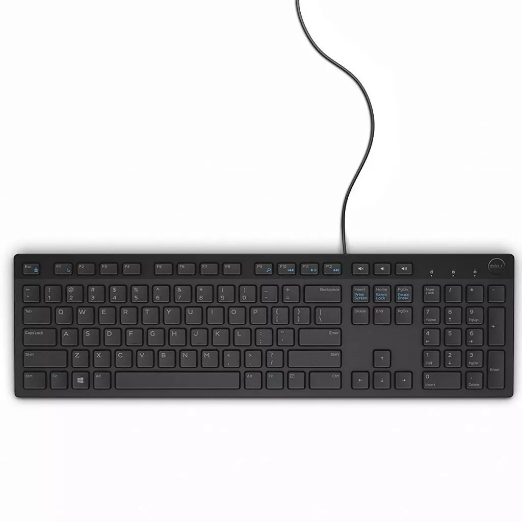 Клавиатура Dell KB216 RUS Black (580-ADGR) - 1 Клавиатура Dell KB216 RUS Black (580-ADGR) - 1