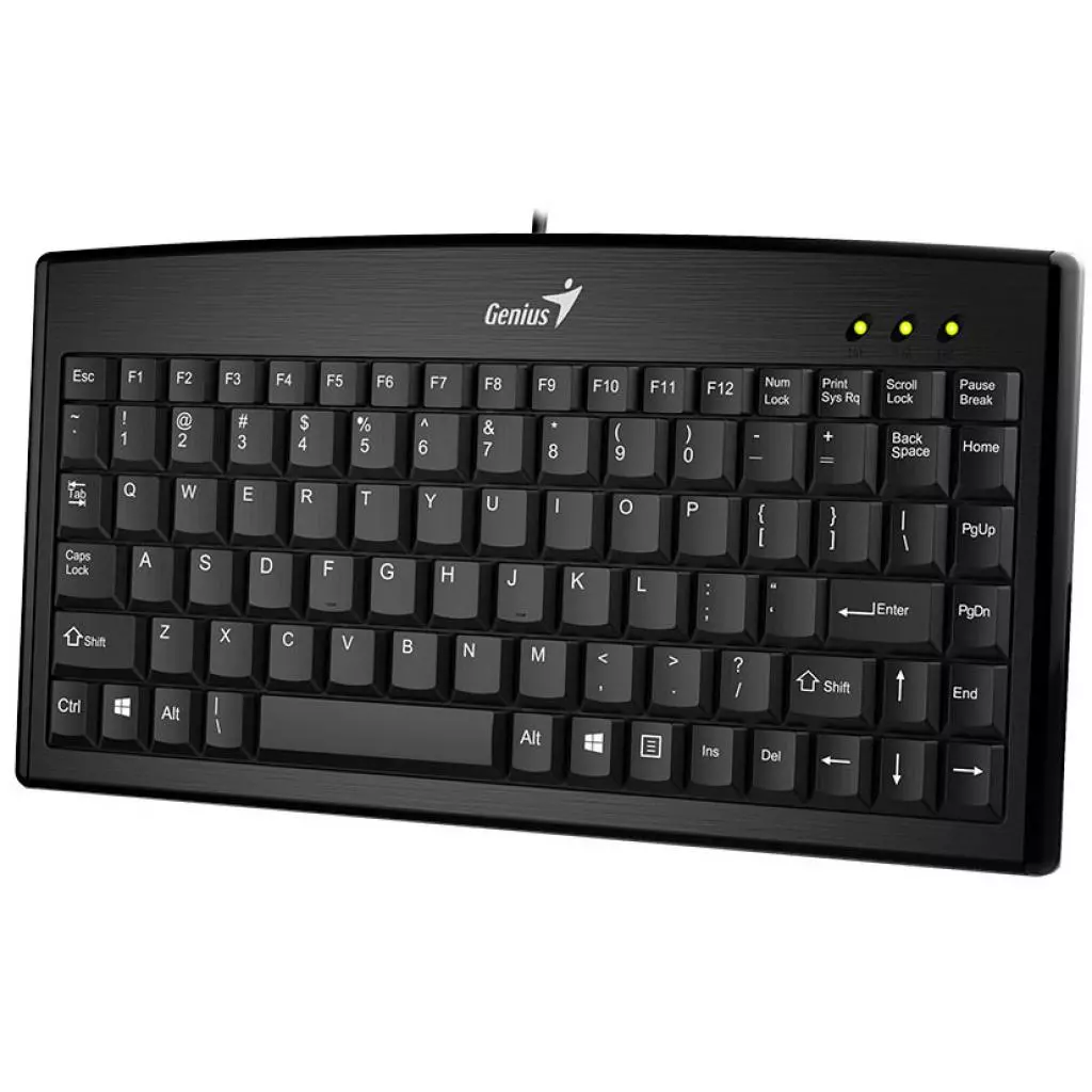 Клавиатура Genius LuxeMate 100 USB Black RU (31300725102) - 1 Клавиатура Genius LuxeMate 100 USB Black RU (31300725102) - 1