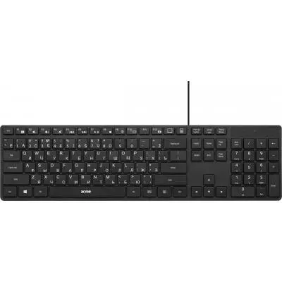Клавиатура ACME KS07 Slim Keyboard RU, USB (4770070878125) - 1