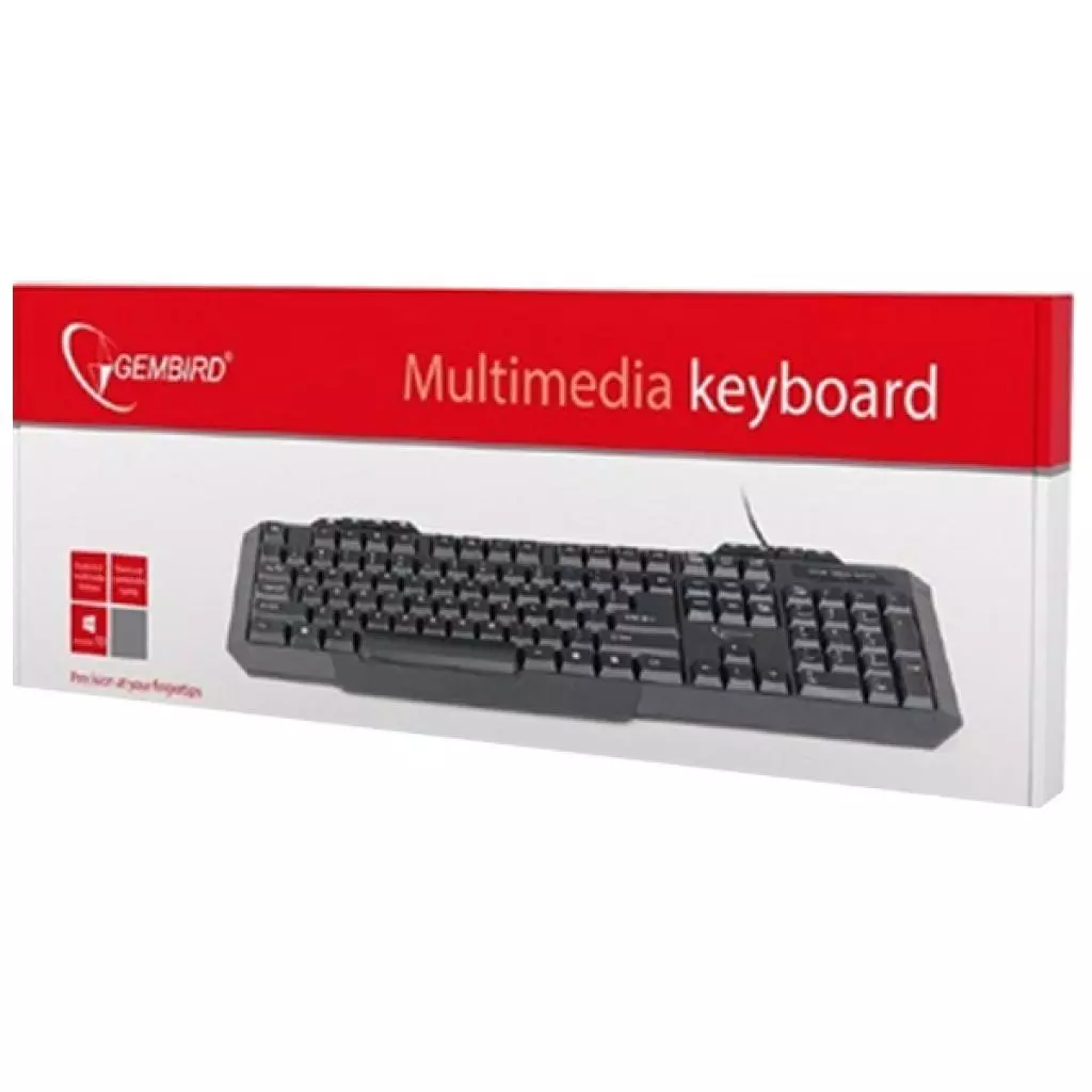 Клавиатура Gembird KB-UM-105-RU - 1 Клавиатура Gembird KB-UM-105-RU - 1