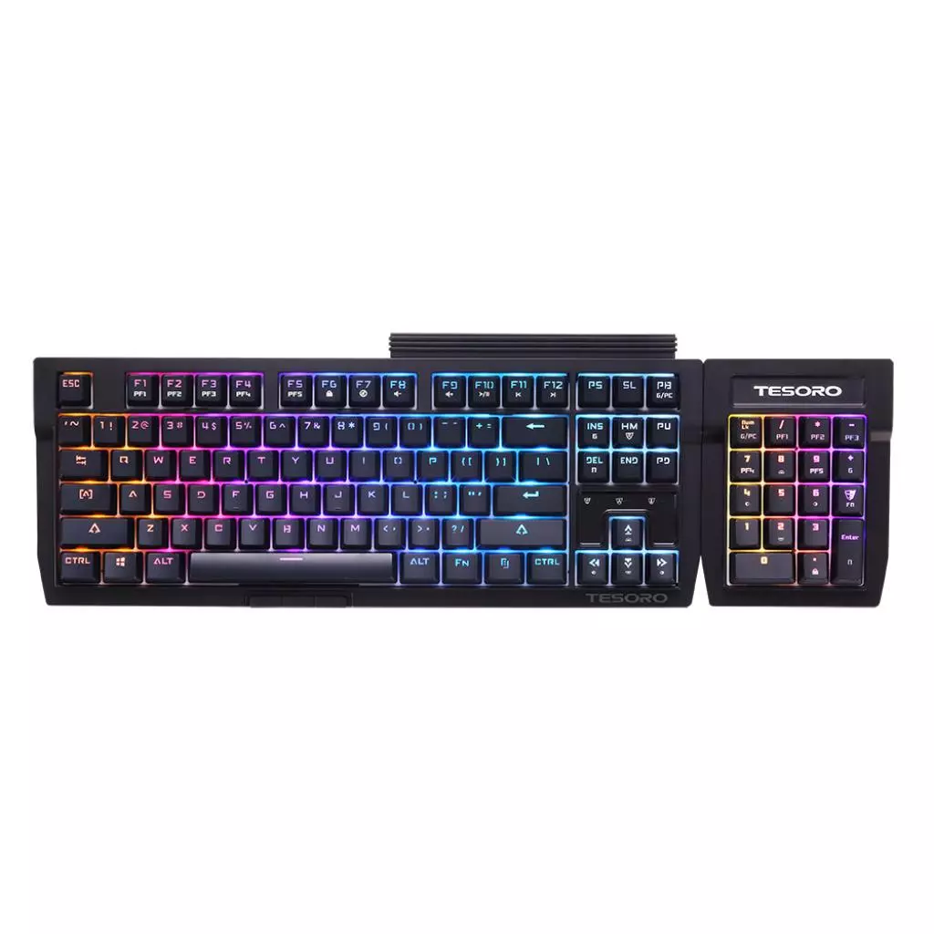 Клавиатура Tesoro Tizona Spectrum Numpad (TS-G2SFLP BL) - 1 Клавиатура Tesoro Tizona Spectrum Numpad (TS-G2SFLP BL) - 1