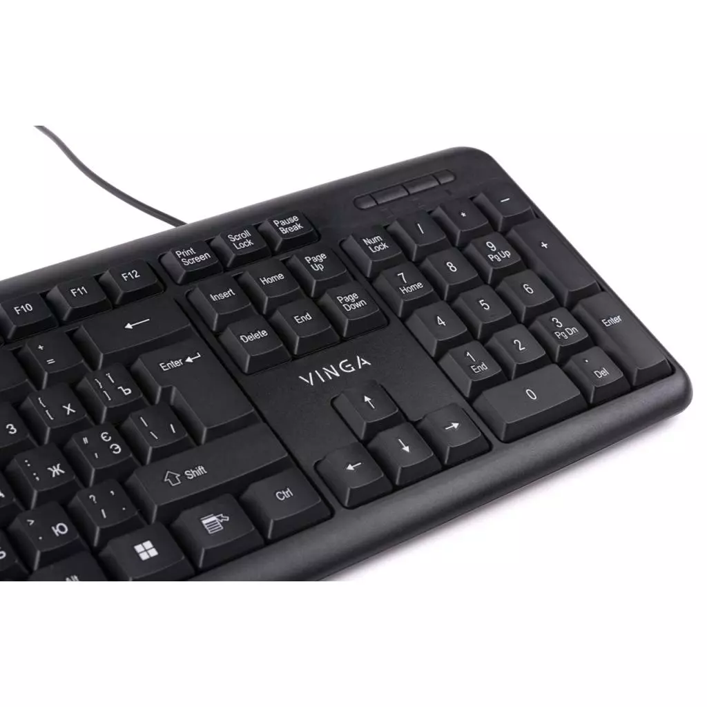 Клавиатура Vinga KB110BK - 5 Клавиатура Vinga KB110BK - 5