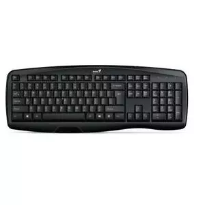 Клавиатура Genius KB-128 USB Black Ukr (31300001410)