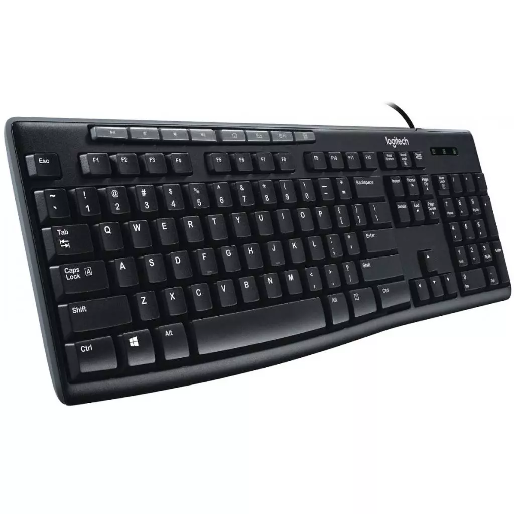 Клавиатура Logitech K200 Media Keyboard RU (920-008814) - 2 Клавиатура Logitech K200 Media Keyboard RU (920-008814) - 2