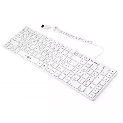 Клавиатура Vinga KB820White - 2