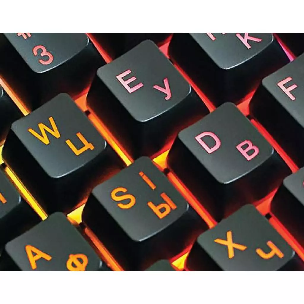 Клавиатура REAL-EL 8710 Gaming TKL Backlit, black - 1