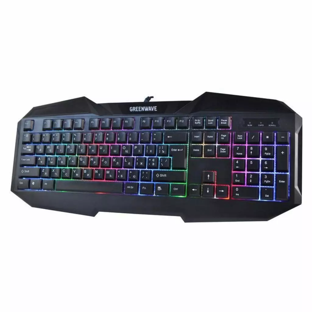 Клавиатура Greenwave KB-GM-115L Black (R0015183) - 1 Клавиатура Greenwave KB-GM-115L Black (R0015183) - 1