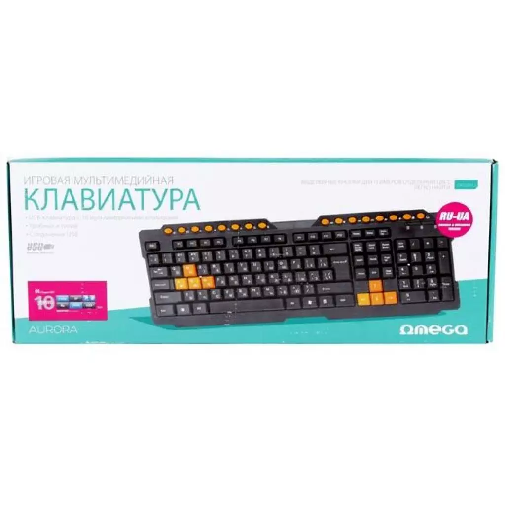 Клавиатура Omega OK026RU - 1 Клавиатура Omega OK026RU - 1