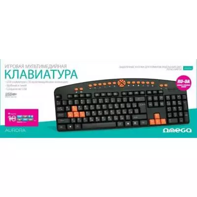 Клавиатура Omega OK027RU - 1 Клавиатура Omega OK027RU - 1
