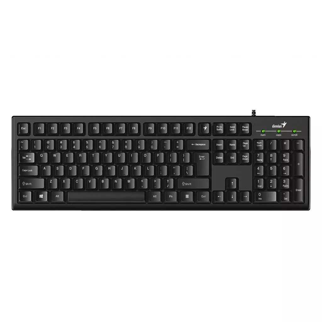 Клавиатура Genius Smart KB-100 USB Black UKR (31300005410)
