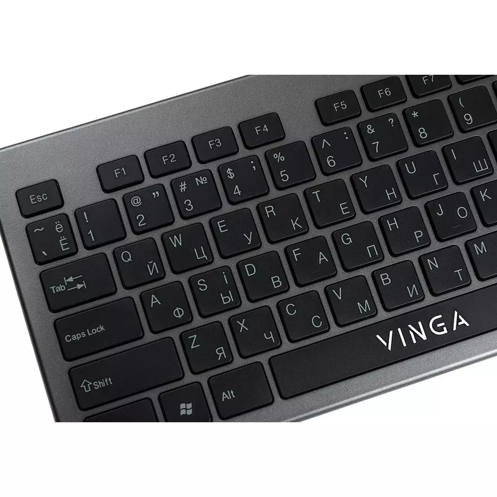 Клавиатура Vinga KB735 black-grey - 8 Клавиатура Vinga KB735 black-grey - 8