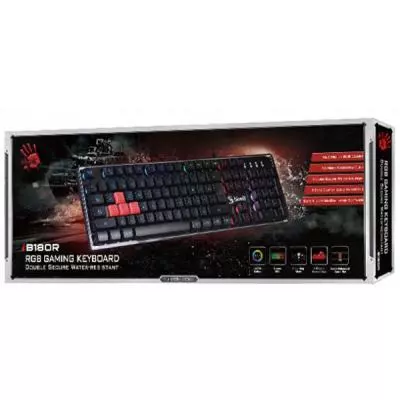 Клавиатура A4tech Bloody B180R RGB Black - 7