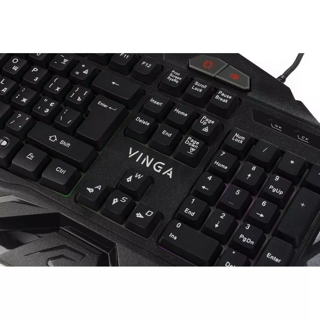 Клавиатура Vinga KBG417 black - 5 Клавиатура Vinga KBG417 black - 5