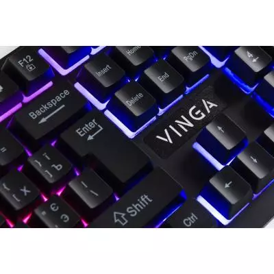Клавиатура Vinga KB421 black - 6