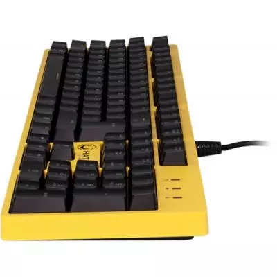 Клавиатура Hator Rockfall Yellow Edition Mechanical Red RU (HTK-603) - 3 Клавиатура Hator Rockfall Yellow Edition Mechanical Red RU (HTK-603) - 3