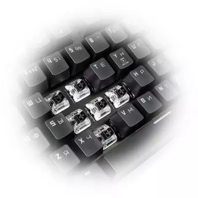 Клавиатура Hator Rockfall TKL Optical Black (HTK-620) - 4