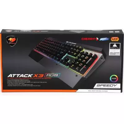 Клавиатура Cougar Attack X3 RGB Speedy Black - 8 Клавиатура Cougar Attack X3 RGB Speedy Black - 8
