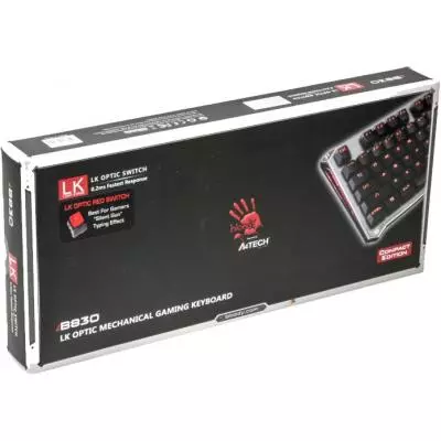 Клавиатура A4tech Bloody B830 USB Grey - 5