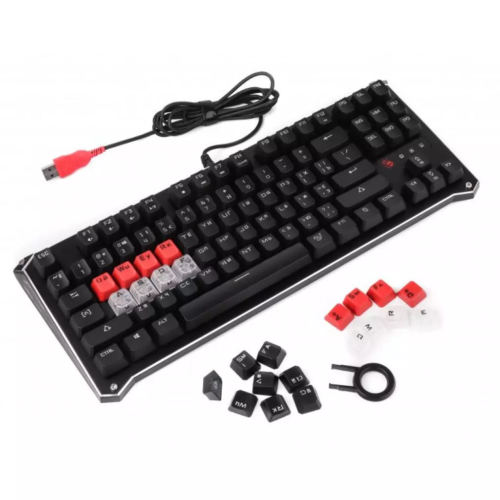 Клавиатура A4Tech Bloody B930 RGB Black - 3