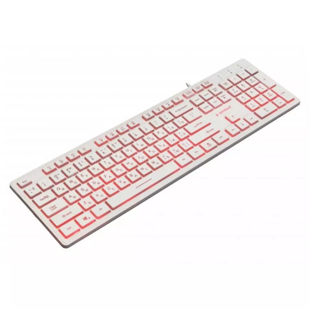 Клавиатура Gembird KB-UML3-01-W-RU - 1 Клавиатура Gembird KB-UML3-01-W-RU - 1